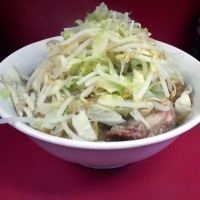 「小ラーメン（ヤサイ・ニンニク少なめ）￥650」@ラーメン二郎 ひばりヶ丘駅前店の写真