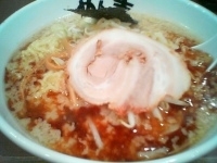 「豚醤背脂ラーメン/中盛（￥600）」@屋台とんこつらーめん めん吉 柏駅店の写真