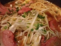 「カレー鴨南蛮麺（10月限定）+大盛+チャーシューご飯」@麺屋青山 臼井店の写真