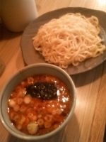 「辛味つけめん」@つけめん専門店 一歩の写真