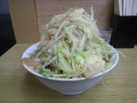 「小ラーメン650円（全マシ）」@ラーメン二郎 栃木街道店の写真