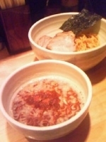 「辛いつけ麺」@○心厨房の写真