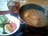 「ジャワボーイ(800円) サラダ・飲み物付き」@世界のらーめん 貴陽の写真