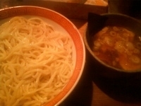 「味玉つけめん 大盛り あつもり」@つけ麺屋 やすべえ 池袋店の写真