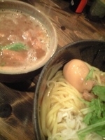 「特製つけ麺」@中華そば 椿の写真