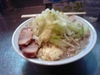 「塩らーめん（にんにく） 700円」@らーめん大 蒲田店の写真