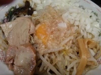 「油めん（800円）」@ら〜めん ぽっぽっ屋 本店の写真