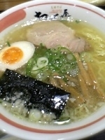 「屋台ラーメン（￥750）」@屋台ラーメン ちばき屋 ラゾーナ川崎店の写真