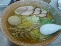 「上海ガニ10kgとホタテの塩ラーメン・味玉」@覆麺 智の写真