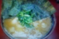 「ラーメン中盛り（硬め）+ライス+まぶし」@環2家の写真