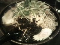 「野菜ラーメン（しょうゆ、手打ち麺）大盛り」@ラーメン 心道の写真