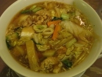 「五目汁麺大盛+焼売」@神楽坂 五十番の写真