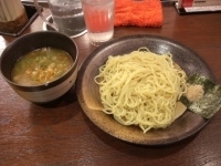 「鶏白湯つけ麺（小・あつ盛り）￥730」@つけ麺 大臣 宇田川町店の写真