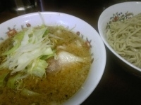 「つけ麺（野菜少な目コール）」@ラーメン二郎 めじろ台法政大学前店の写真