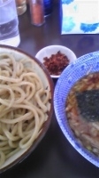「辛いつけ麺+味玉」@次念序の写真