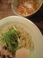「肉カレーつけ麺」@築地虎杖 裏店の写真
