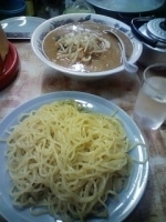 「味噌つけ麺 650円」@弥生亭の写真