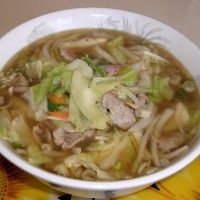 「野菜ラーメン（700円）」@らーめん鈴家の写真