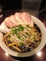 「マー黒武士豚増し」@麺士 武双の写真