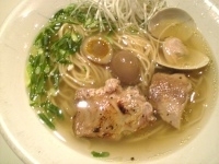 「フランス鶉の塩そば（1280円）【期間限定】」@SOBAHOUSE金色不如帰の写真