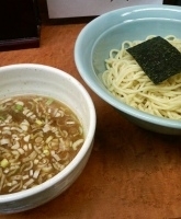 「つけ麺（醤油）+味玉」@麺創房 巧家の写真