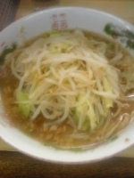 「小ラーメン（麺半分・ニンニク少し）（700円）」@ラーメン二郎 品川店の写真