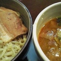 「味噌つけ麺+豚4枚券 850円」@ラーメン無限大 西千葉店の写真