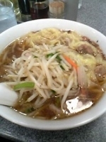 「もやしワンタン（850円）」@中華麺店 喜楽の写真