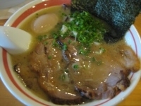 「味玉チャーシュー細麺￥850」@とんこつラーメン 光★MENJIの写真