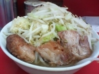 「小ラーメン（ニンニク、野菜）」@ラーメン二郎 小岩店の写真