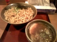 「渓つけめん（大盛り）900円」@食処 渓の写真