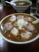 「カレーラーメン+大盛+チャーシュー」@やまや食堂の写真