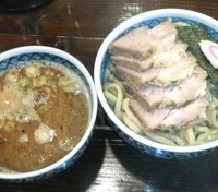 「焼豚味玉つけそば（1,200円）」@中華そば 螢の写真