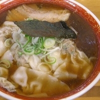 「醤油ワンタンめん」@らーめん 大雅の写真