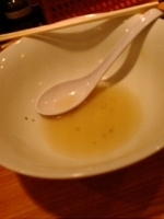 「鶏そば」@支那そば 一本気の写真