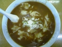 「カレーワンタンメン（￥700）」@やまや食堂の写真