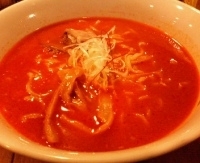 「味噌らーめん2辛730円（ぐるなびクーポン杏仁豆腐90円つき）」@麺屋 空の写真