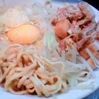 「油そば （700円）」@ラーメン髭の写真