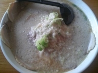 「チャーシューメン（味噌・其の三これでもかぁ〜!）￥860 半ライ」@拉麺 羅凰の写真