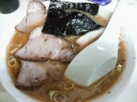 「ミックスチャーシューメン（特濃…でも以前の特濃ではない）」@ラーメン 日本一の写真