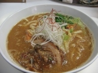 「秋味噌麺（限定メニュー）」@塩ラーメン・つけめんのお店 はないちの写真