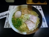 「塩 味玉トッピング」@麺屋 はなび 高畑本店の写真