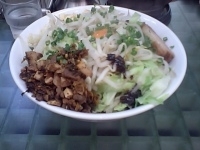 「ぎ朗汁なし+野菜増」@らーめん ぎょうてん屋 海老名店の写真