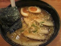 「ちゃあしゅうめん（味噌） \850- + 煮玉子 \100-」@一本槍 大森店の写真