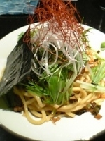 「極太まぜそば（￥850）」@七重の味の店 めじろ 代々木店の写真