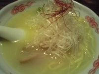 「鶏白湯ラーメン（780円）」@麺・酒処 ぶらりの写真