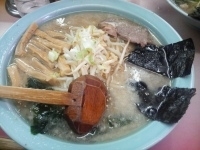 「メンマラーメン+中盛+もやし」@ラーメン かいざんの写真