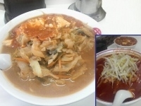 「蒙古ジャンボ+野菜大盛」@蒙古タンメン 中本 本店の写真