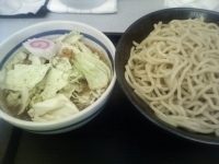 「ふじもりそば+中盛り」@麺屋 にし田の写真