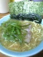 「ラーメン（￥600）+くきわかめ（￥100）」@まこと家の写真